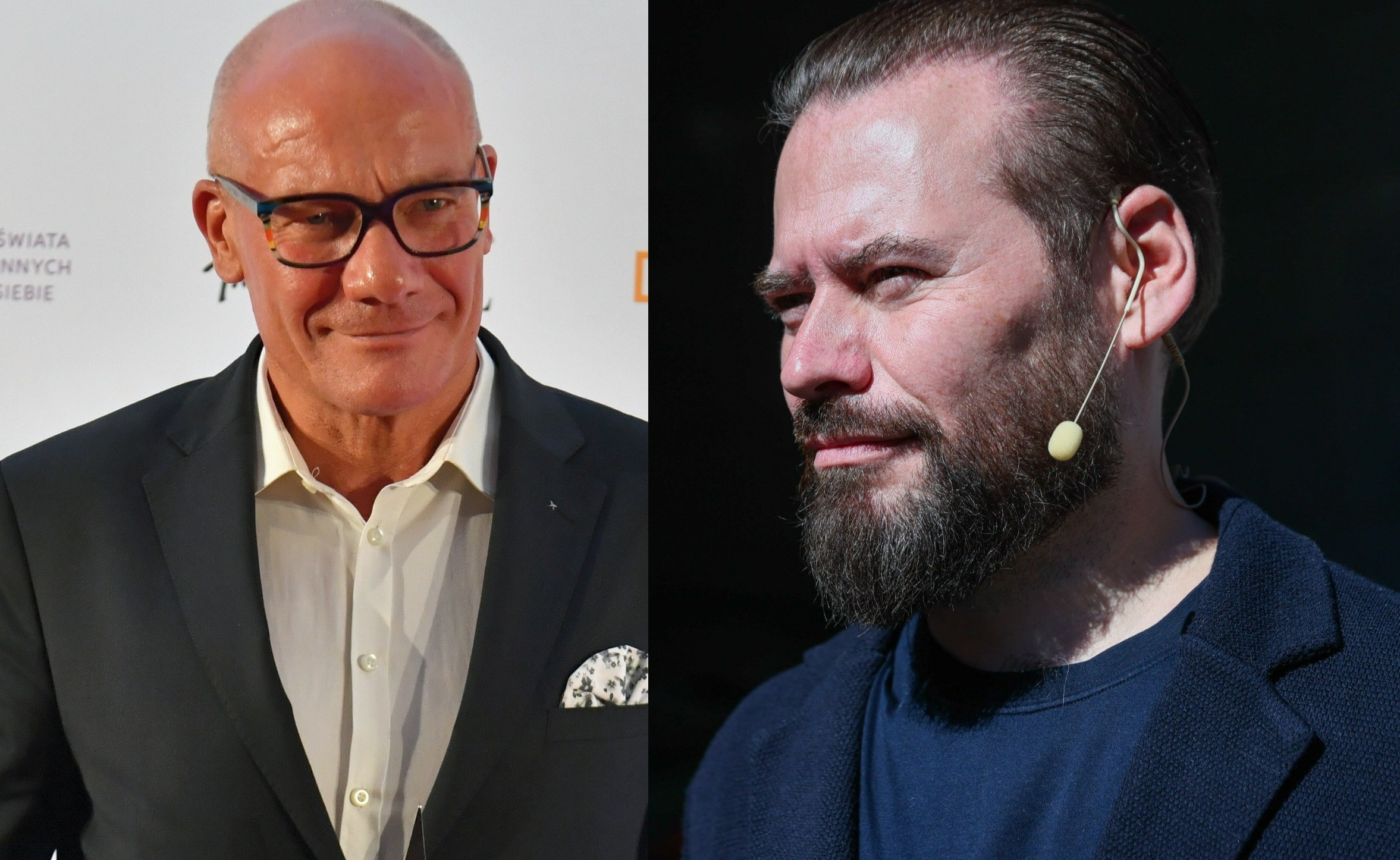 Aktor Piotr Zelt / dziennikarz Krzysztof Stanowski