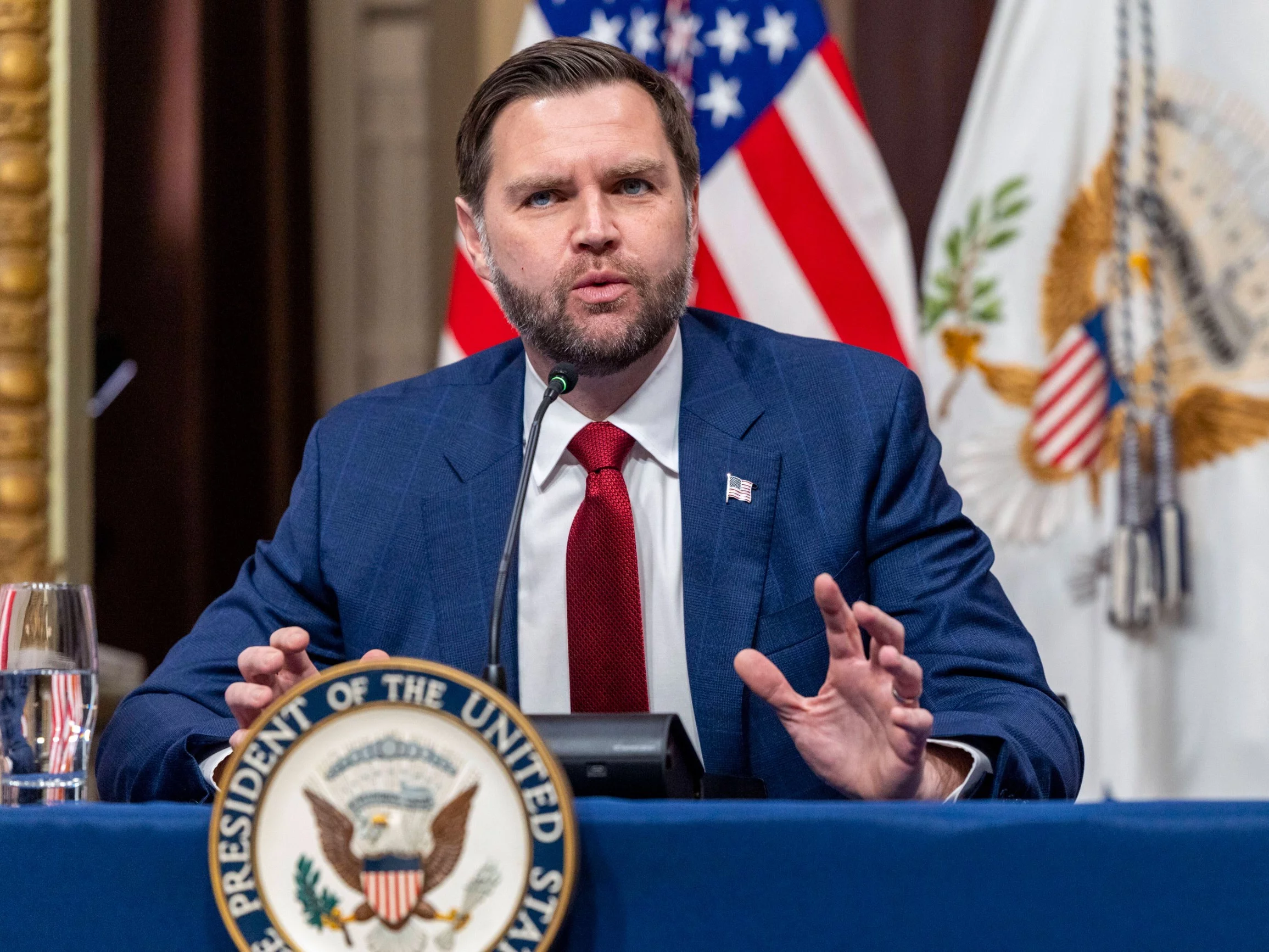 J.D. Vance , wiceprezydent USA