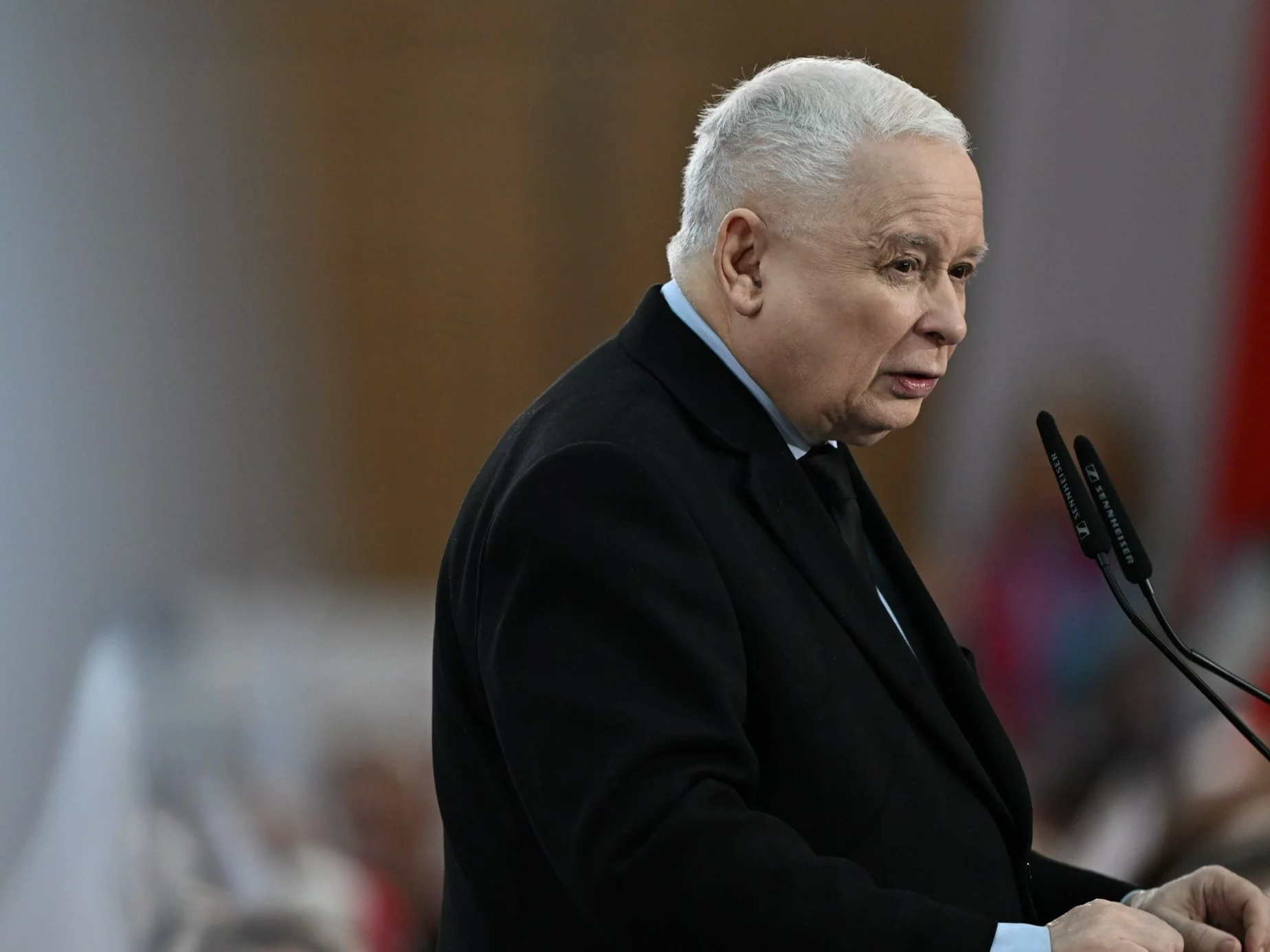 Prezes PiS Jarosław Kaczyński