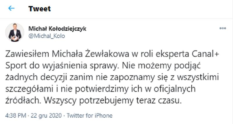 Zapadła decyzja ws. Żewłakowa