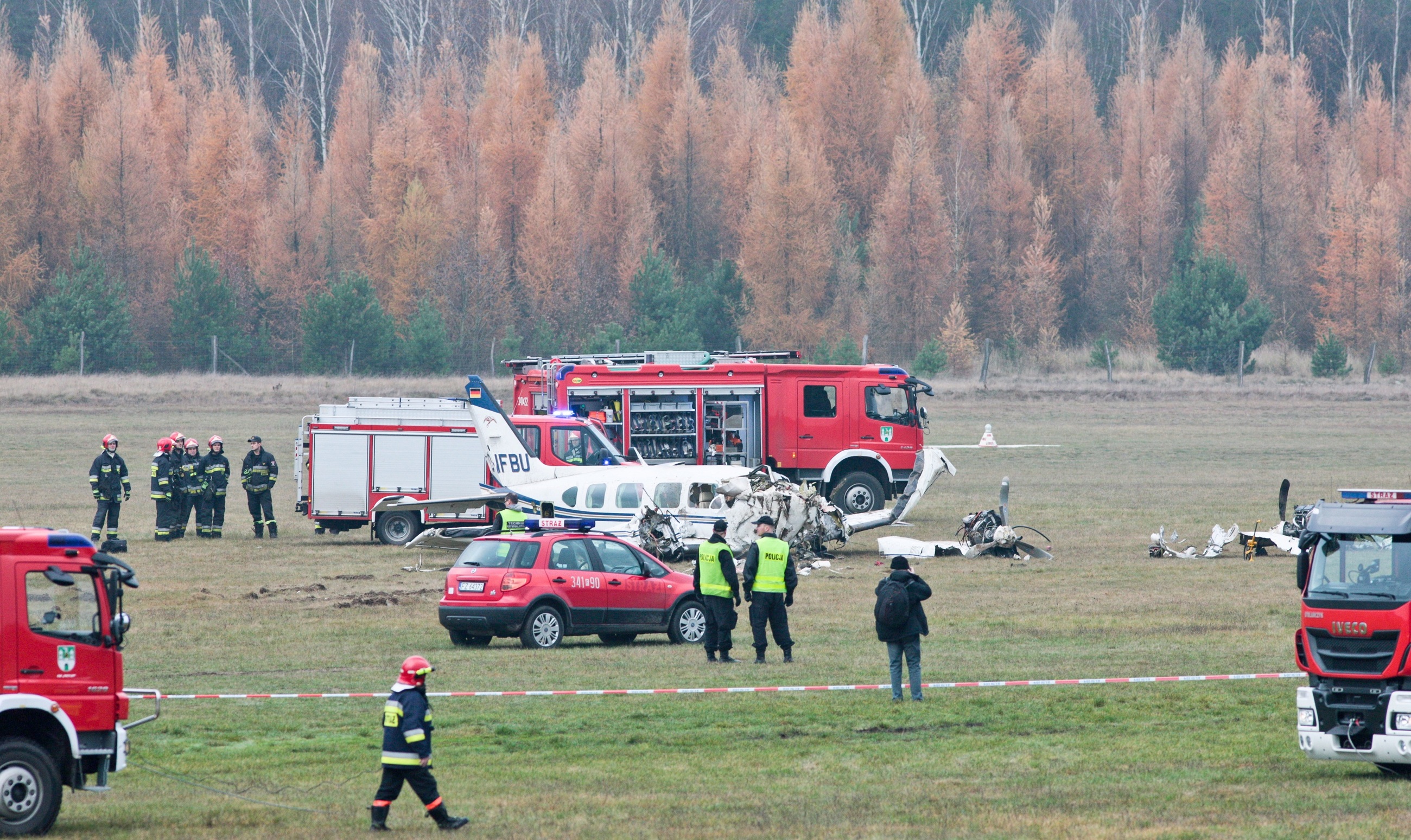 Katastrofa samolotu, zdjęcie ilustracyjne