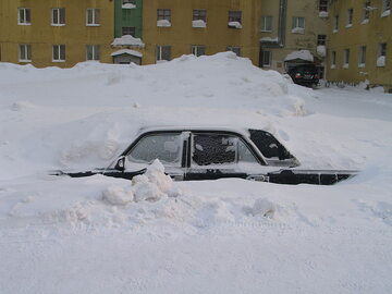 Zima w Norylsku, Rosja