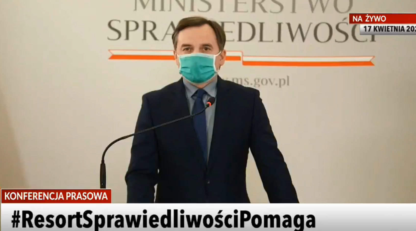 Minister sprawiedliwości Zbigniew Ziobro.