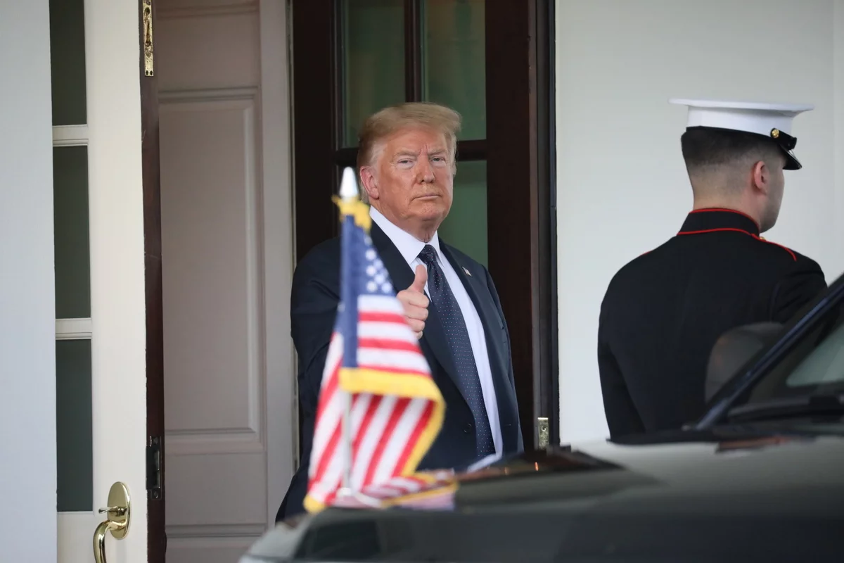 Prezydent USA Donald Trump