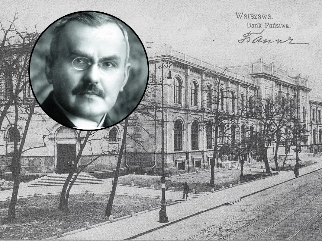 Bank Państwa, zdjęcie z 1914 roku / Władysław Grabski