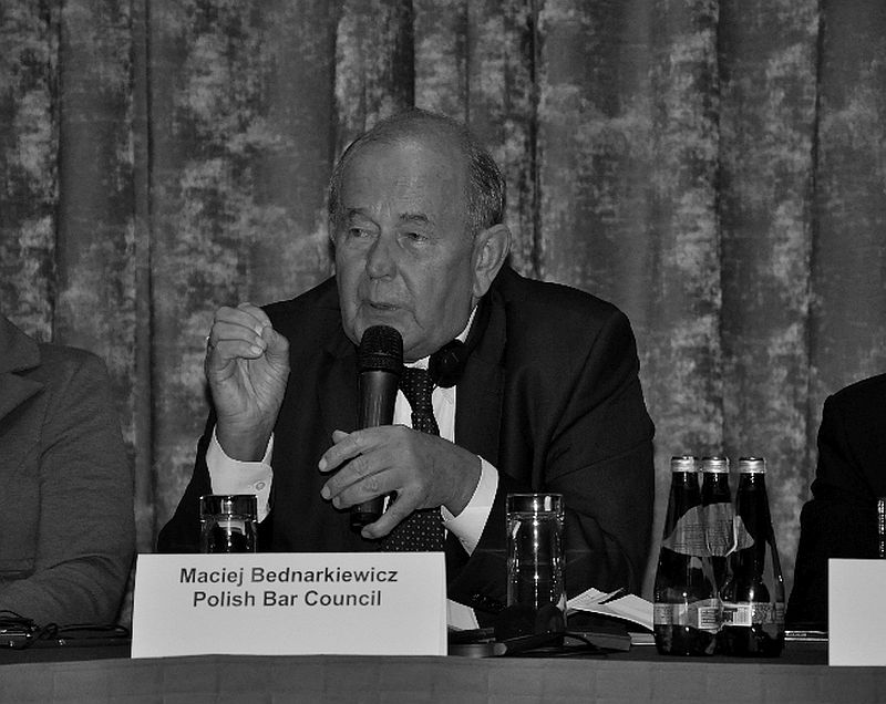 Zmarł mecenas Maciej Bednarskiewicz