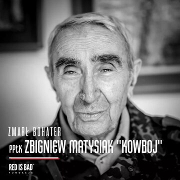 Zmarł Żołnierz Niezłomny, ppłk Zbigniew Matysiak "Kowboj"
