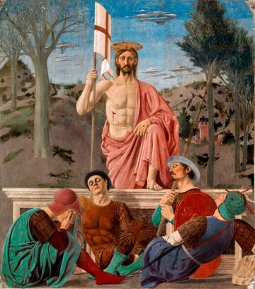 Zmartwychwstanie Jezusa, mal. Piero della Francesca