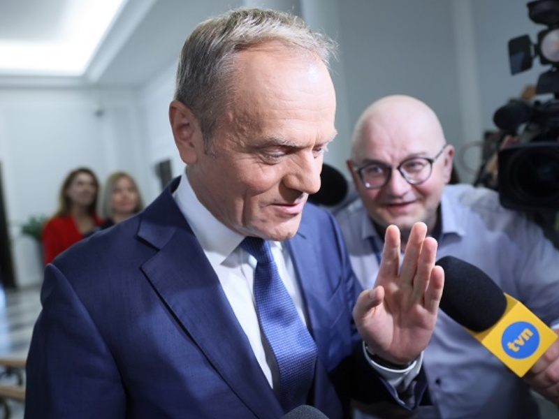 Przewodniczący Platformy Obywatelskiej Donald Tusk