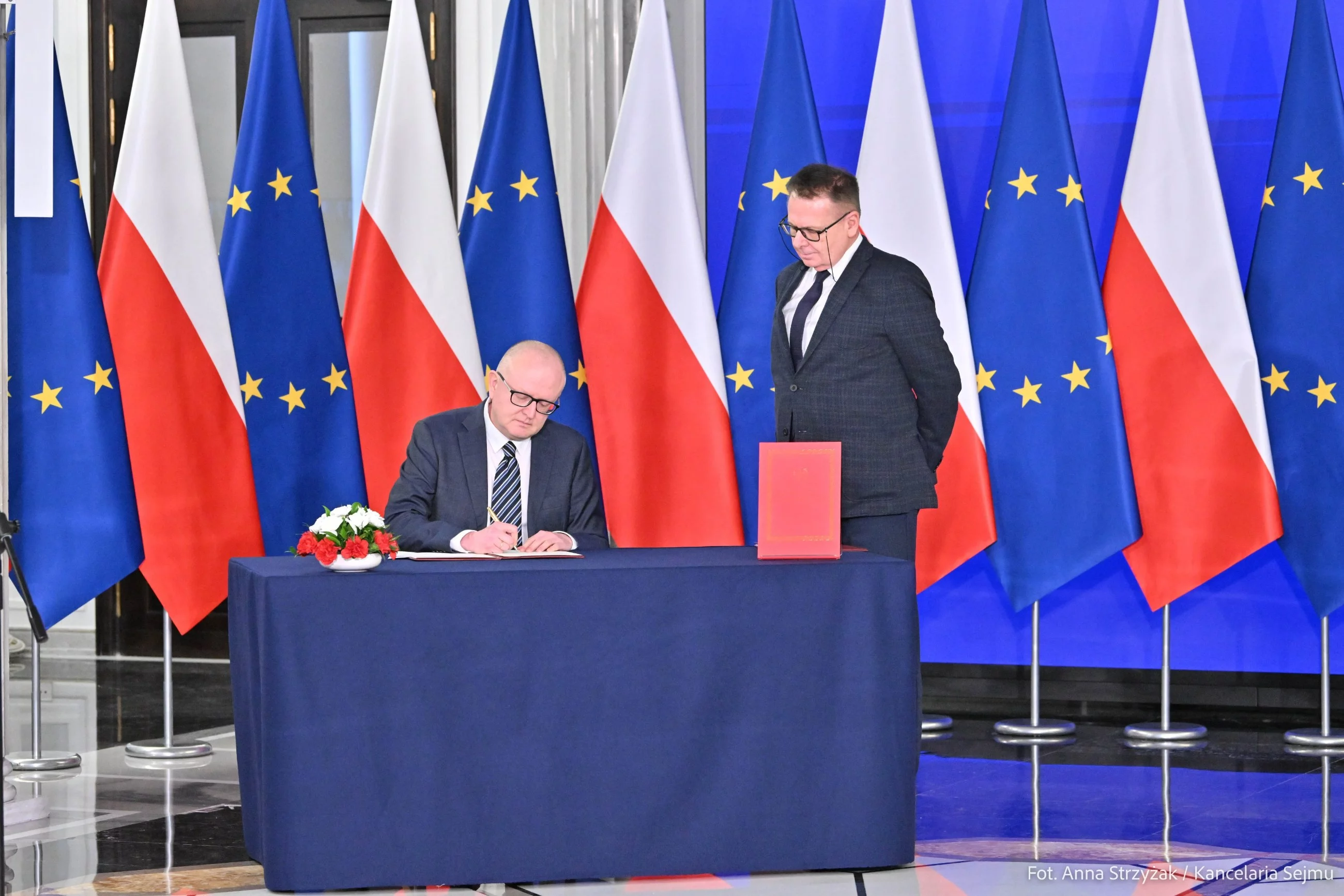 "Ślubowanie" sędziów TK w Sejmie