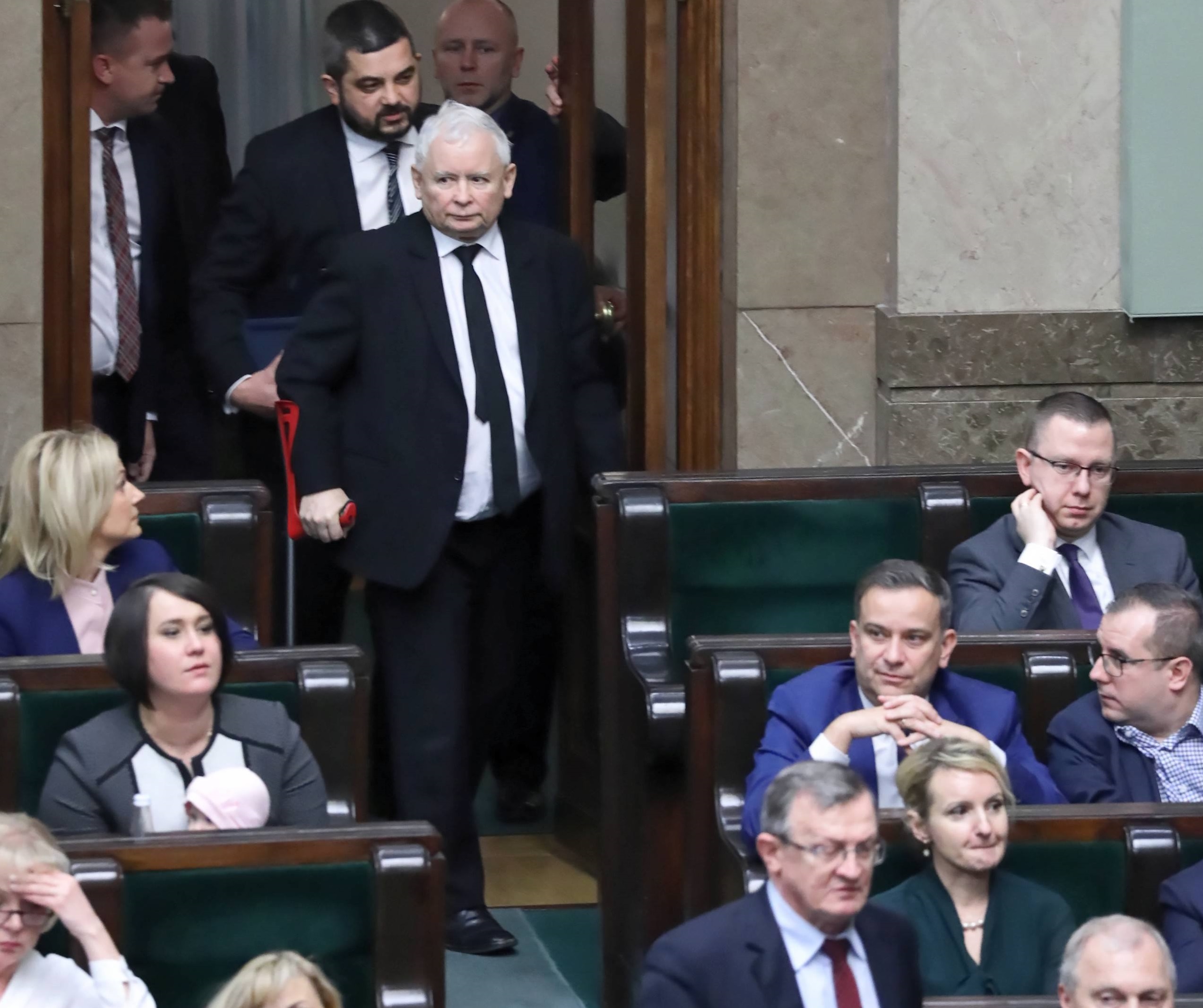 Prezes PiS Jarosław Kaczyński