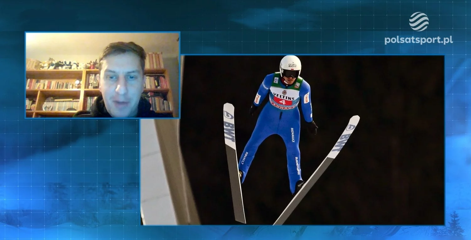 Dziennikarz sportowy Tomasz Kalemba