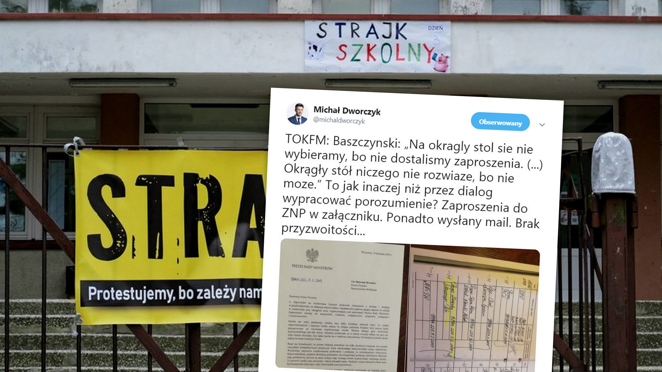 ZNP: Na okrągły stół się nie wybieramy, nie dostaliśmy zaproszenia. KPRM dementuje