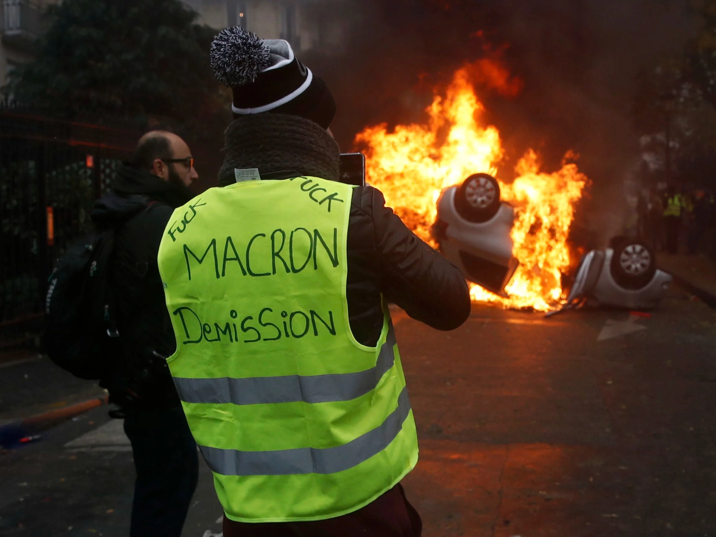 Protest żółtych kamizelek we Francji