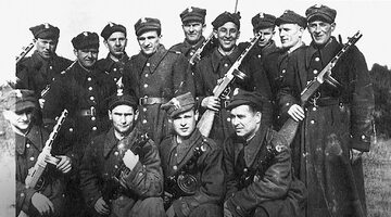 Żołnierze LWP w 1946 roku