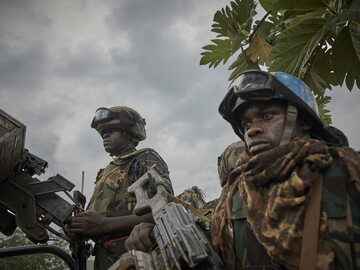 Żołnierze w Kongo, zdjęcie ilustracyjne