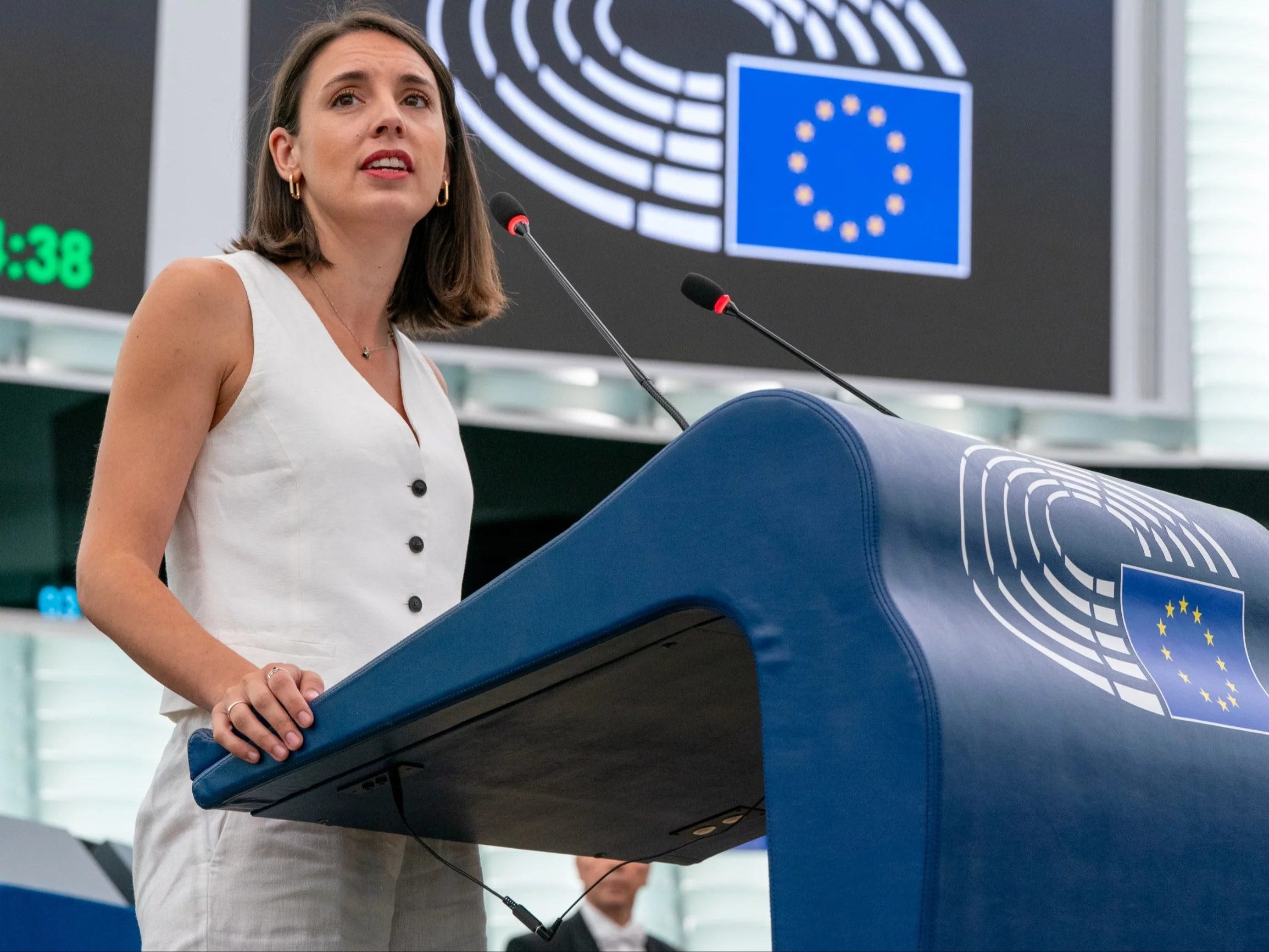 Irene Montero, eurodeputowana hiszpańskiej partii Podemos