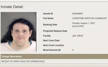 Zrzut ekranu ze strony Henrico County Jail