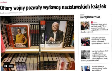 Zrzut ekranu ze strony Wyborcza.pl zrobiony przez Cezarego Gmyza