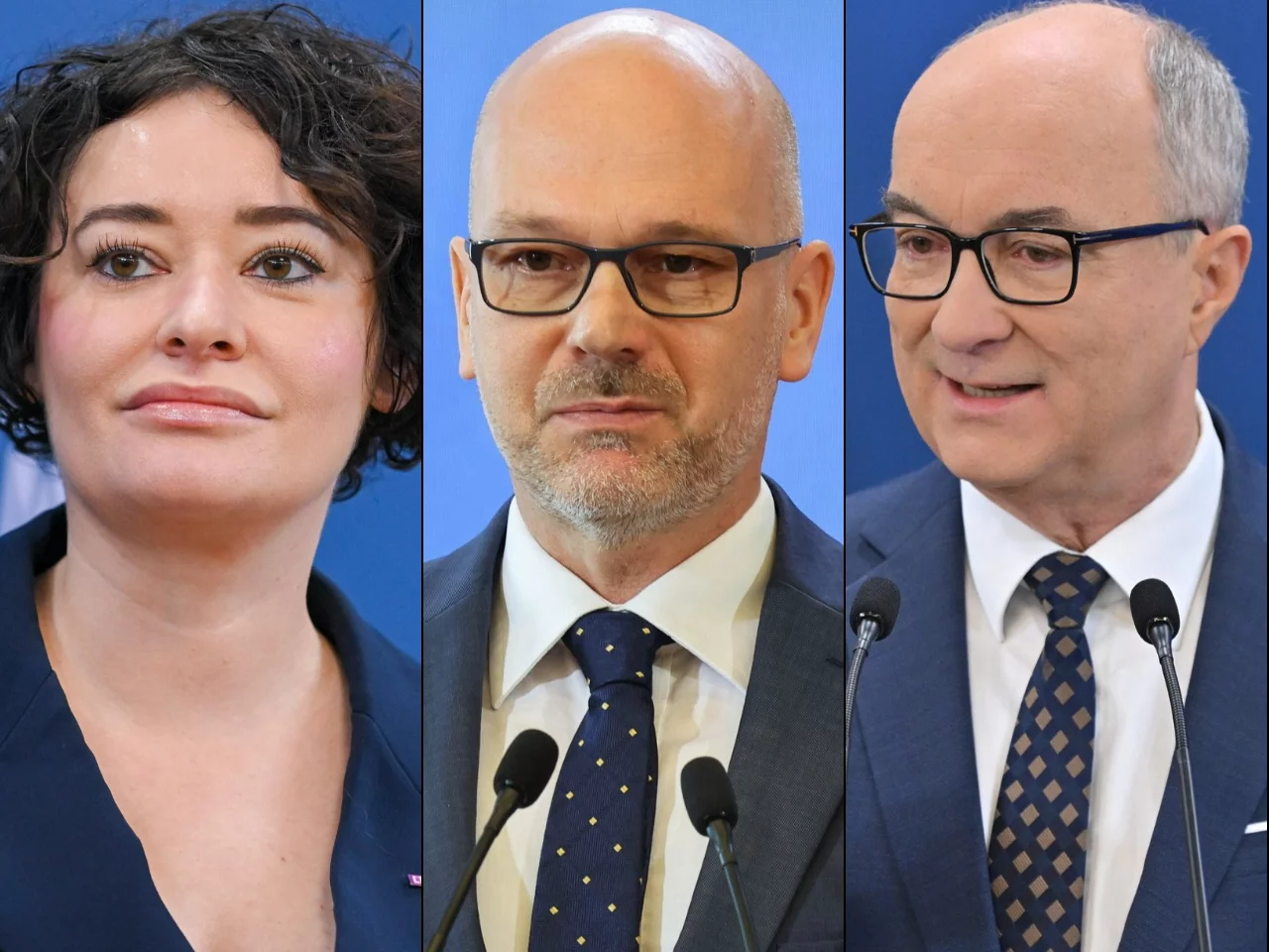 Anna Maria Żukowska, Maciej Berek i Włodzimierz Czarzasty