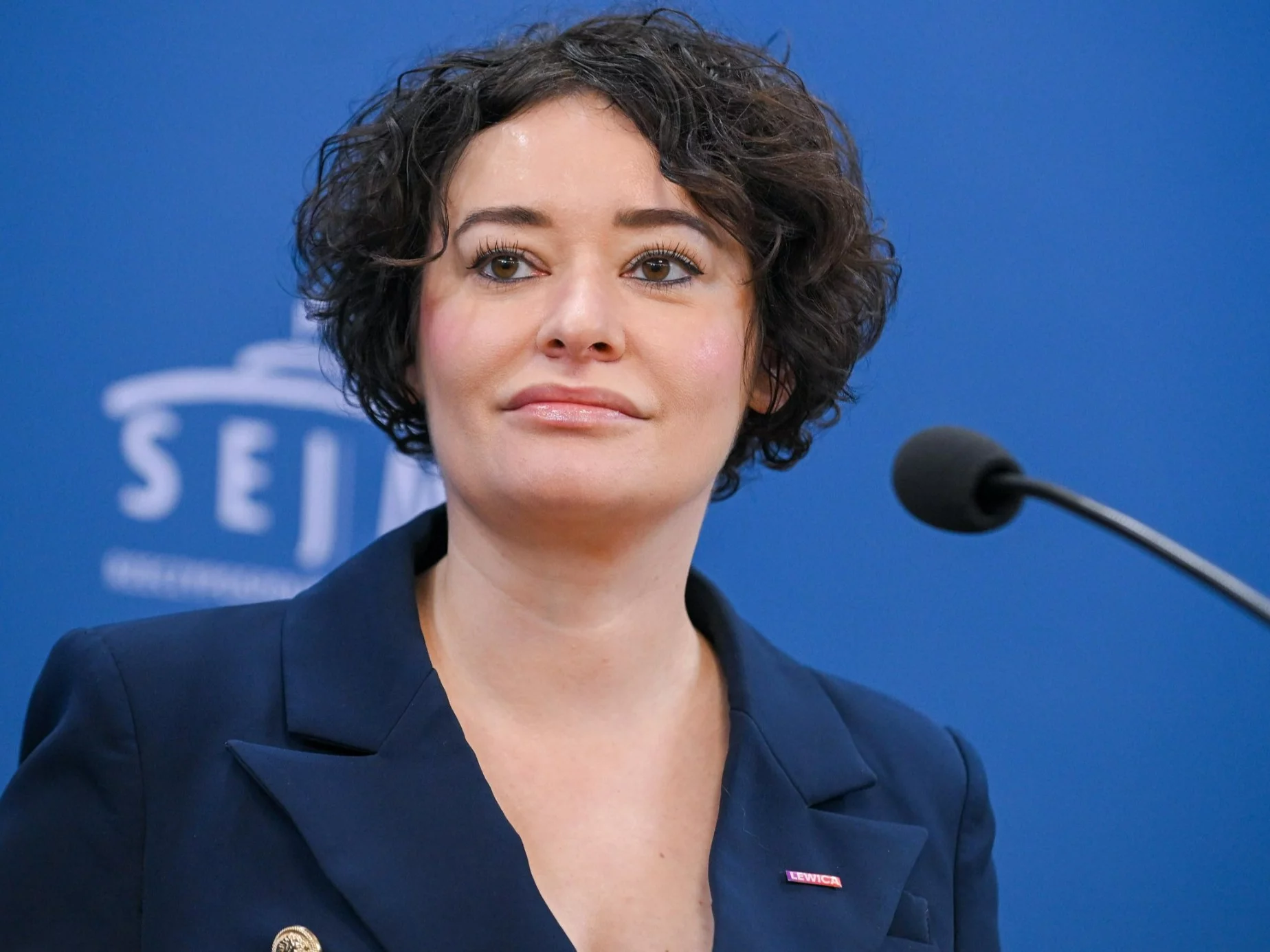 Szefowa klubu Lewicy Anna Maria Żukowska