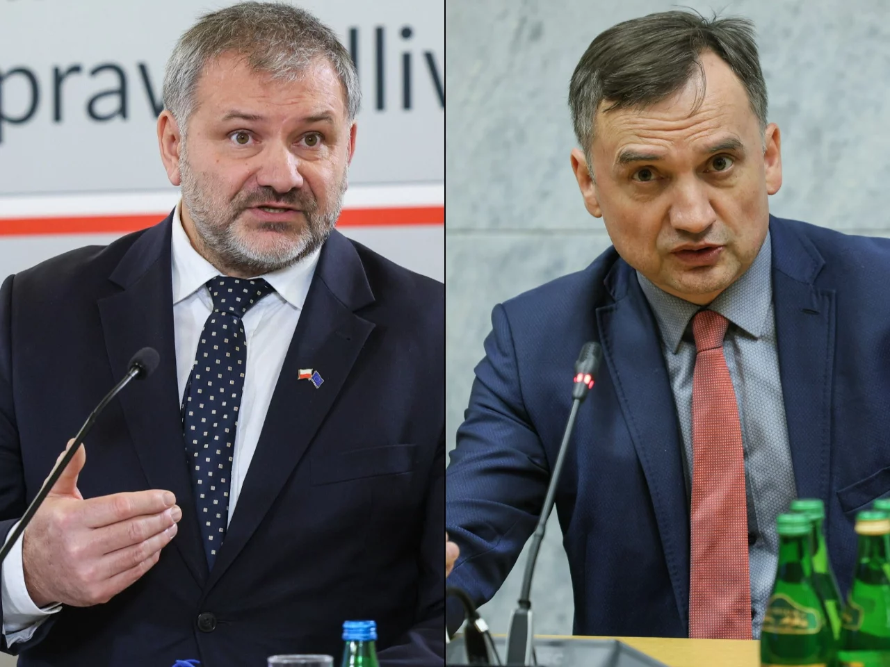 Waldemar Żurek i Zbigniew Ziobro