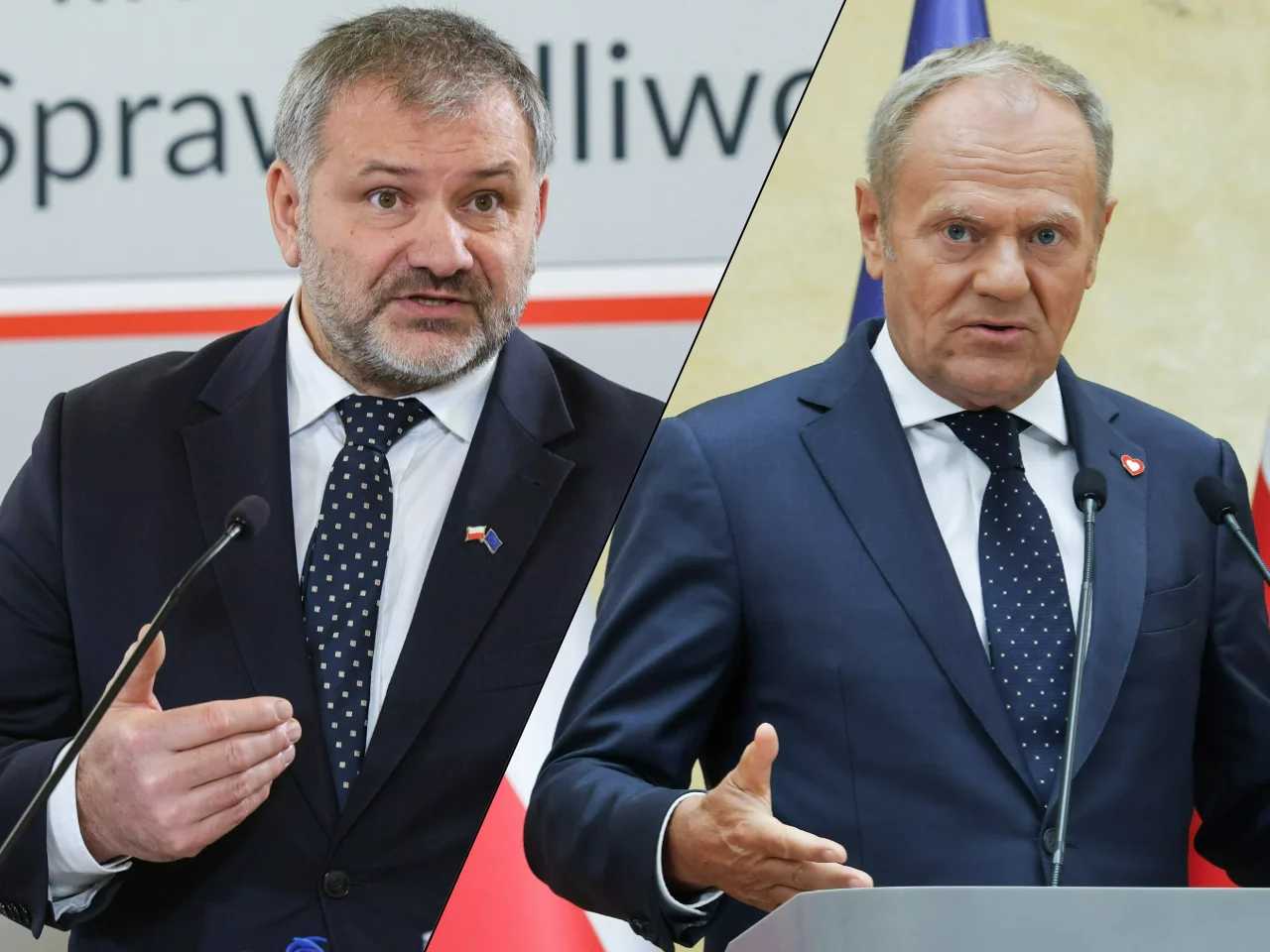Waldemar Żurek i Donald Tusk