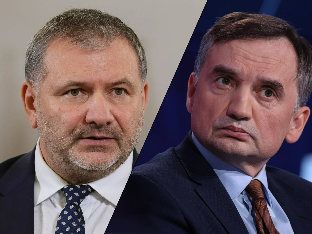 Waldemar Żurek i Zbigniew Ziobro