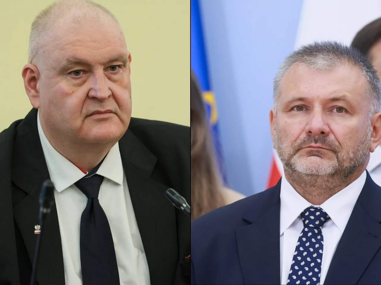 Prezes TK Bogdan Święczkowski, minister sprawiedliwości Waldemar Żurek