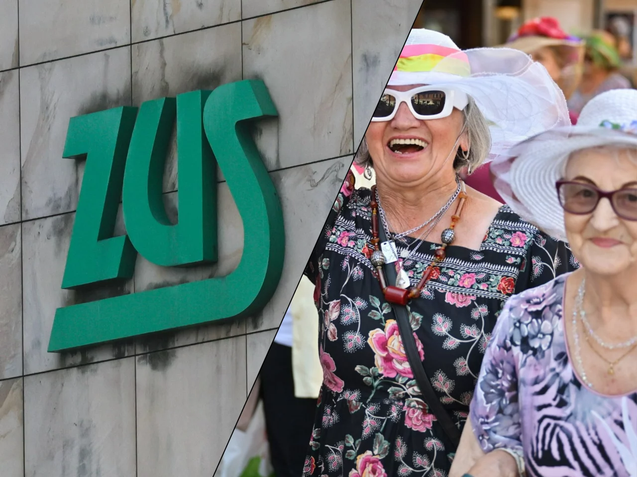 Logo ZUS / Emeryci, zdjęcie ilustracyjne