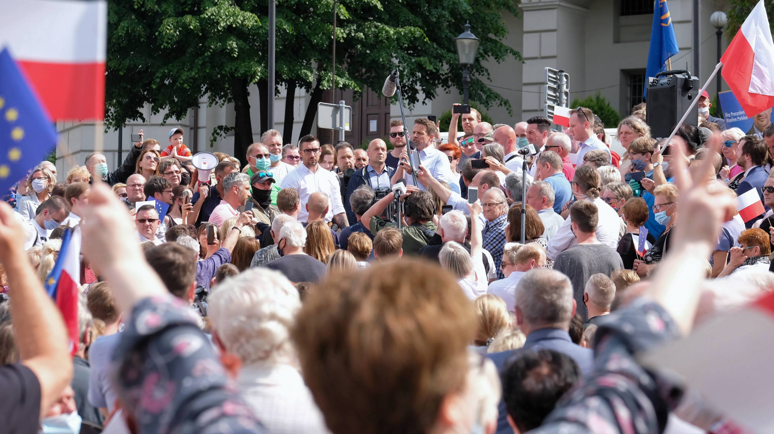 Rafał Trzaskowski w Opolu