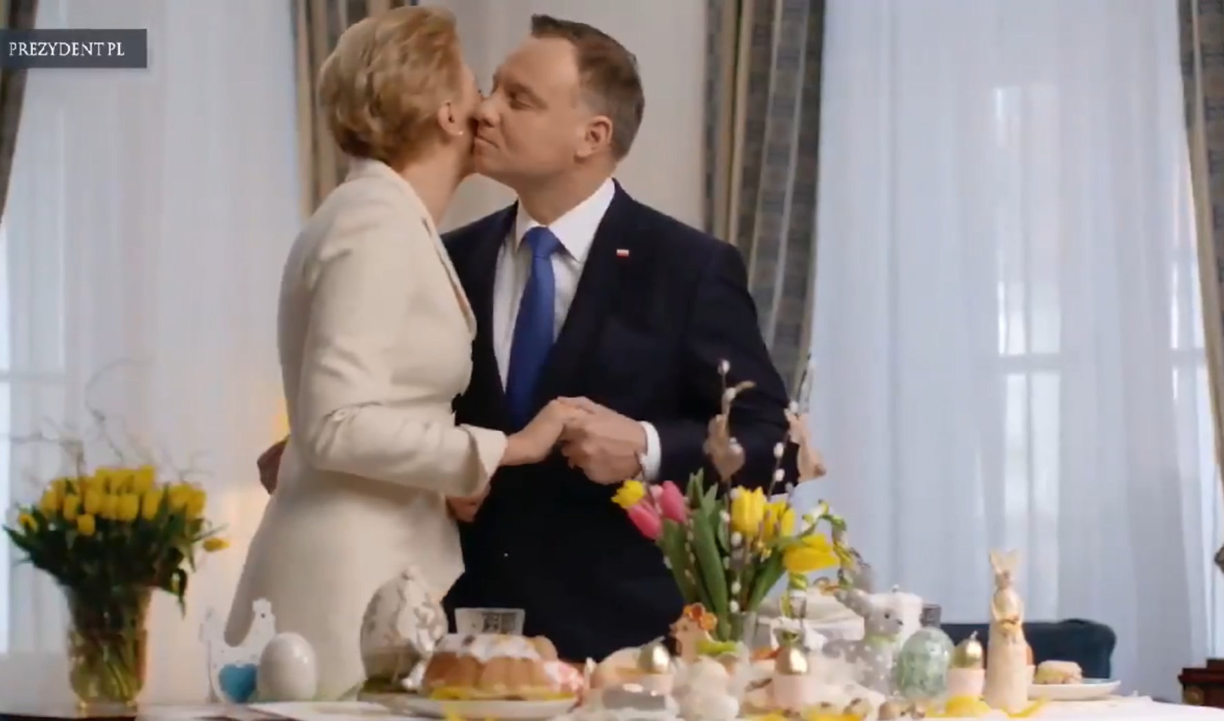 Andrzej Duda i Agata Kornhauser-Duda