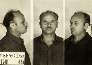 Zygmunt Szendzielarz po aresztowaniu przez UB.